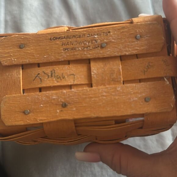 Longaberger 1998 Hostess Appreciation Basket! - Picture 3 of 7